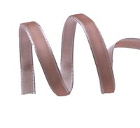 Fluweel lint 6mm Oudroze