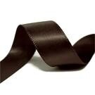 Satijnlint 6mm donkerbruin|45mtr 