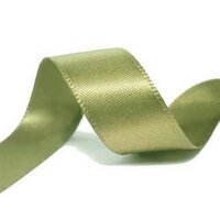 Satijnlint 6mm fransgroen|45mtr