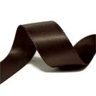 Satijnlint 16mm donker bruin