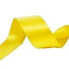 Satijnlint 6mm geel|45mtr