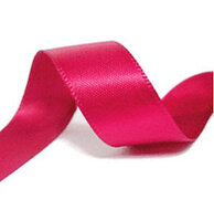  Satijnlint 6mm hard Roze|45mtr