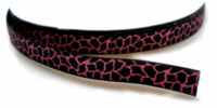 zwart/roze girafprint 16mm