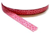 Giraf lint roze,16mm