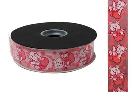 Beertjes lint roze|krullint|100mtr