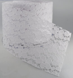 Flower lace 63mm|Wit