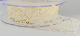 Flower lace 21mm|creme