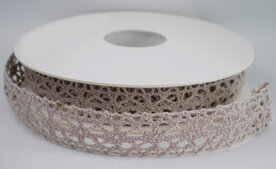 Venice kant cotton taupe