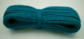 Jute bandje turquoise