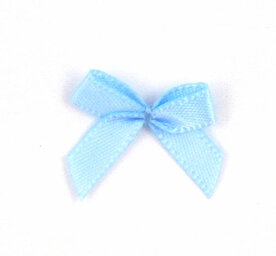 Strikjes lichtblauw 19mm|100st.