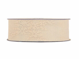 Lint albertine naturel,25mm