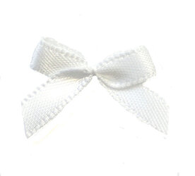 Strikjes wit 19mm|100st.