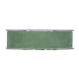 Fluweel lint DZ Cobalt groen,25mm