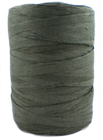 Raffia paper donkergroen