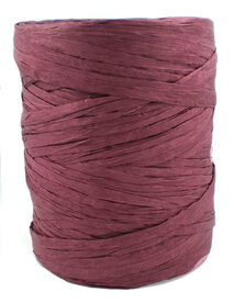 Raffia  paper bordeaux