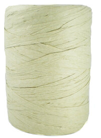 Raffia  paper licht olijf groen