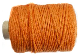 Cotton cord, oranje