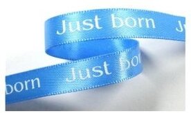 Just born lint, blauw 2.5mtr