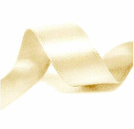 Satijnlint Ivoor, 38mm-5mtr