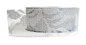 Metallic zilver kantje