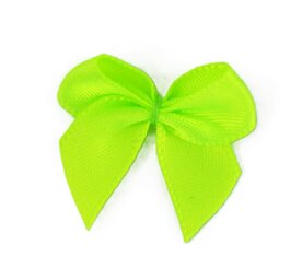 Neon gele strikjes 24mm|300st