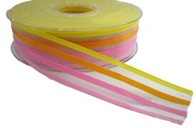 Gestreept lint mix,25mm