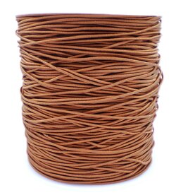 Elastiek rond brique 1mm|200mtr