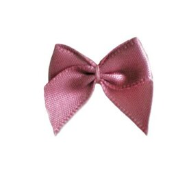 Rosy mauve strikjes|100st.