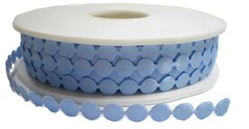 Perla bandje lichtblauw, 6mm