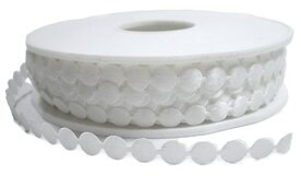 Perla wit satijn bandje