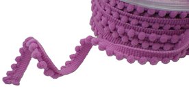 Pompom band violet smal