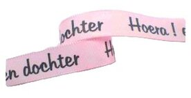 Hoera een dochter lint