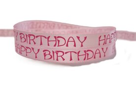 Happy birthday lint roze