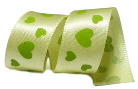 Hartjes lint geel groen