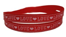Rood Love lint