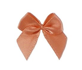 Satijn strikjes Perzik 100st.