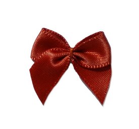 Satijn strikjes Roest 24mm|100st.