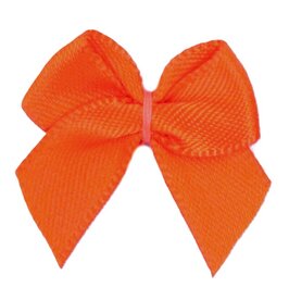 Plak strikjes oranje|100 st.