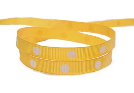 Dots lint goldgeel