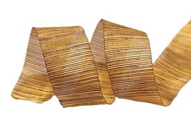 Gestreept lint Goud/bruin