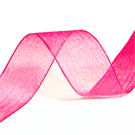 Organza lint fuchsia,12mm