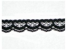 Zwart kant,12mm