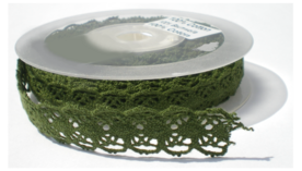Groen folk lace,cotton
