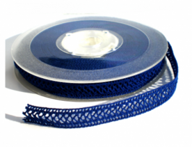Donker blauw kantje 10mm