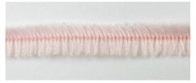 fluffy lichtroze bandje, 15 mtr