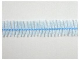 fluffy lichtblauw bandje, 15 mtr