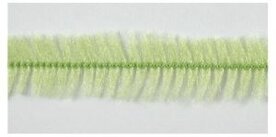 fluffy lichtgroen bandje, 15 mtr