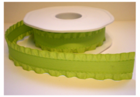 Appelgroen ruffle lint