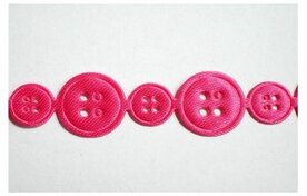 Knoopjes bandje hardroze