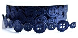 Knoopjes bandje marine